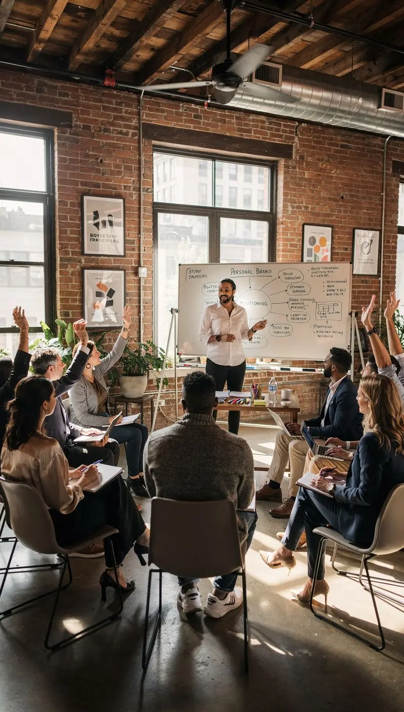 Uczestnicy wydarzenia networkingowego nawiązujący wartościowe kontakty biznesowe